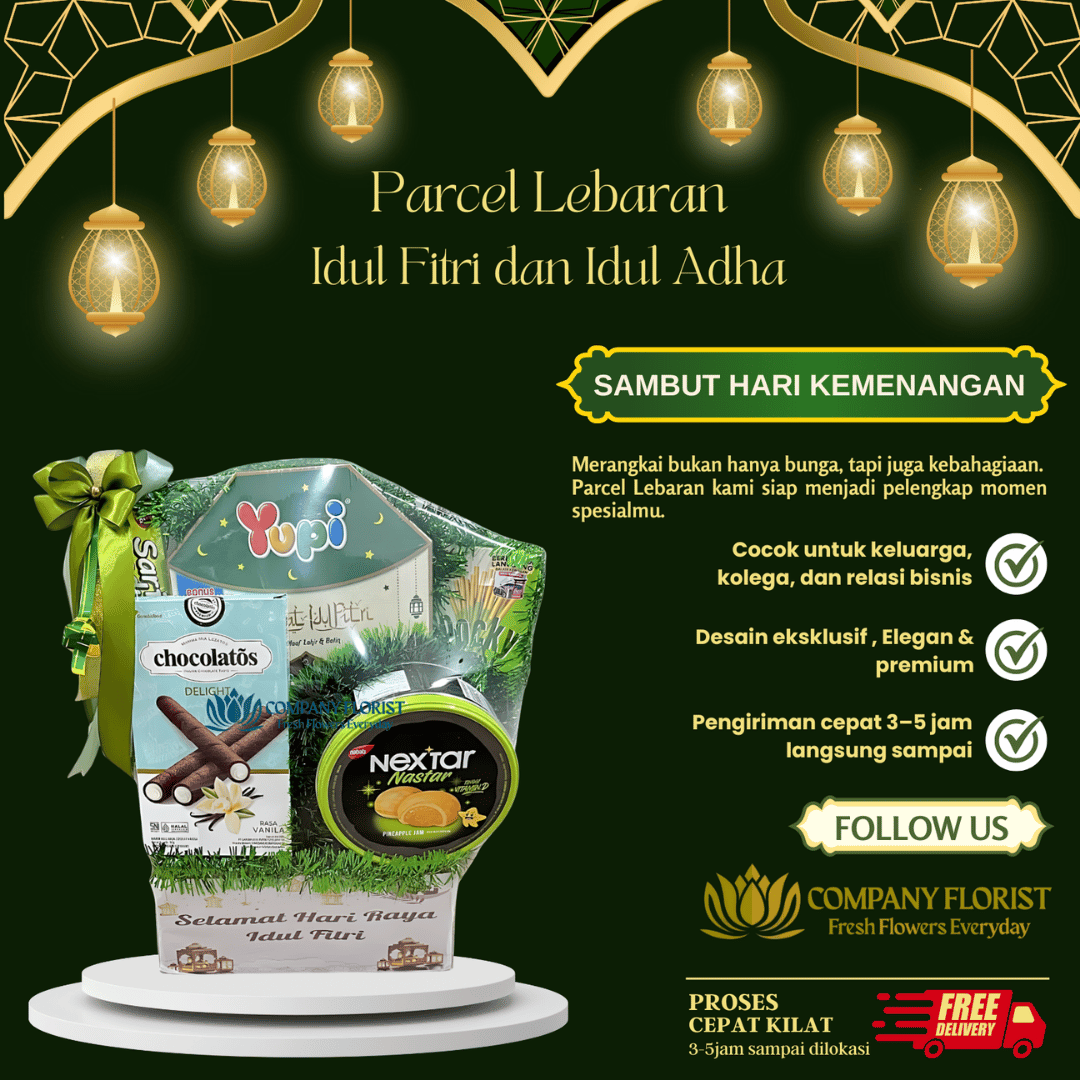 Hampers Lebaran Snack Premium Silver Edition – Company Florist